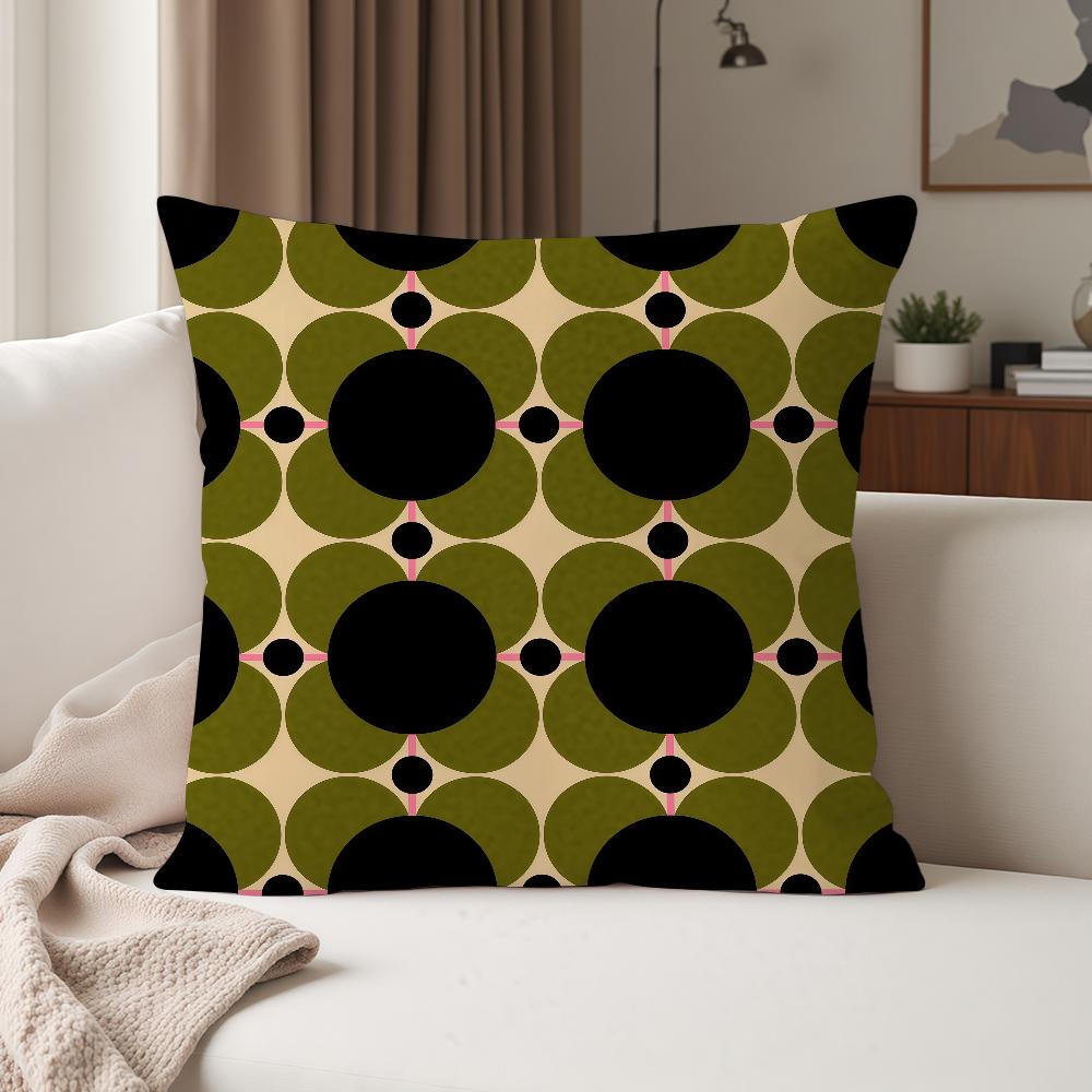 Эстетичная Художественная Наволочка O-Orla-Kiely, Подходящая для Спален, Гостиных, Автомобилей, Домашнего Декора