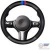 Чехол на руль из углеродного волокна, спортивный руль, высококачественная кожа для защиты вашего автомобиля