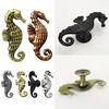 Seahorse Furniture Handle Animal Cabinet Handles Zinc Alloy Drawer Knobs Wardrobe Kitchen Cupboard Door Pulls Hardware