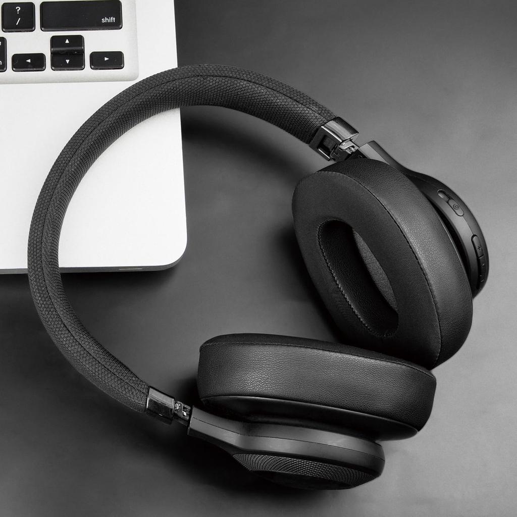 SOULWIT Охлаждающие гелевые сменные амбушюры для полноразмерных наушников JBL E65BTNC/Live 650BTNC/Live 770NC/Live 660NC/Duet NC, Подушечки для ушей с шумоподавлением