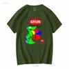 Krylon Lizard Softstyle T Shirt long or short sleeves vintage Washed homme designer clothes Stretched Versatile Unisex Soft