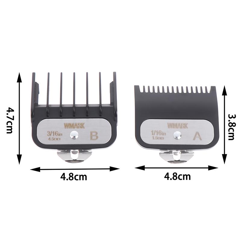 1,5 мм + 4,5 мм, ограничительная расческа для стрижки волос, направляющая пластина для резки подлежит замене