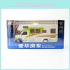 Alloy Travel Rv Car Model With Sound Light And Open Doors Design For Gift Kids