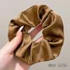 Extra Large Satin Scrunchie: Elegant Women's Hair Tie & Ponytail Holder