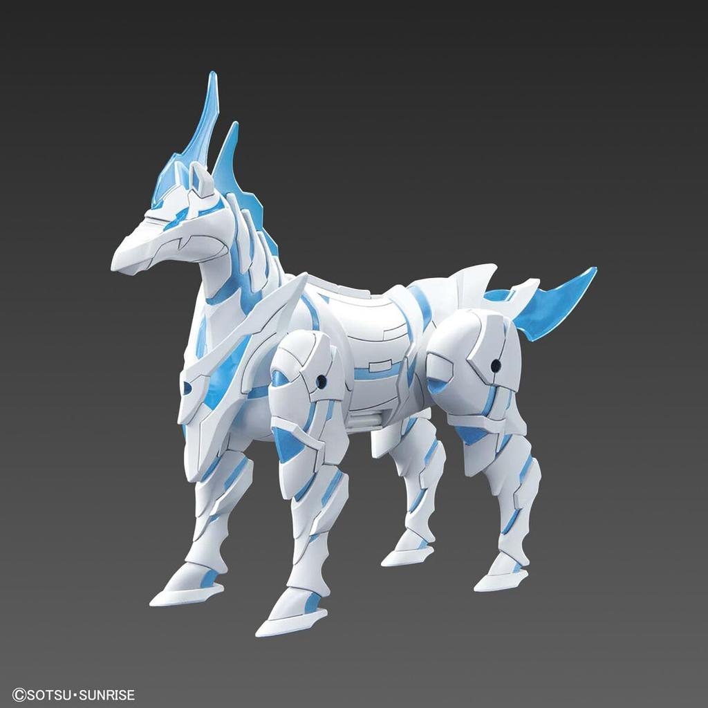 SDW HEROES Knight World Version Horse Model Kit - Pre-colored Plastic Model