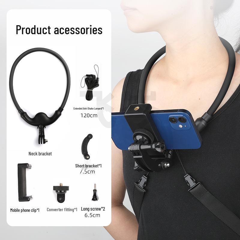 Нагрудный штатив для съемки от первого лица и для фотосъемки рыбалки