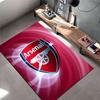 Arsenal Logo Red Carpet Design suitable as a non-slip mat for the living room or bedroom sofa