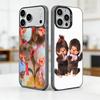 Cute M-monchhichis-s  Phone Case For iPhone 17,16,15,14,13,12,11 Plus,Pro Max,XS,Colorful Silver Phone Case Funda Cover