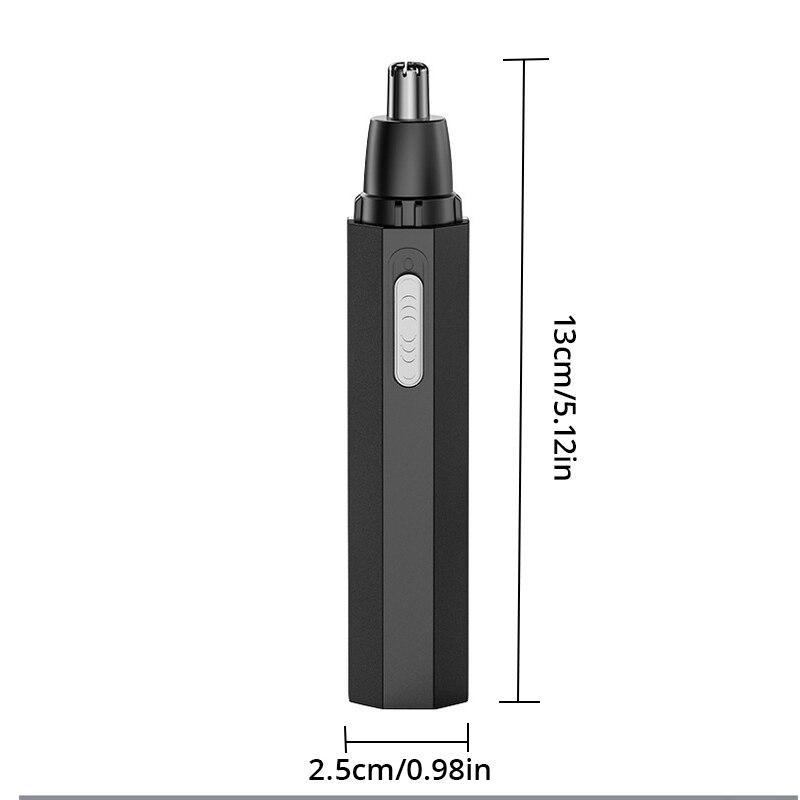 Электрический триммер для волос в носу, черная бритва, машинка для стрижки волос для мужчин и женщин, триммер для шеи и бровей, бритва для мужчин, триммер для чистки волос, бритва для удаления волос