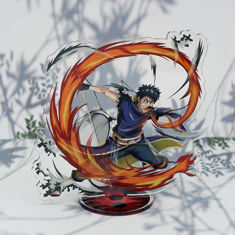 16cm Naruto Uzumaki Naruto Uchiha Sasuke Obito Itachi Madara Kakashi Anime Figures Acrylic Stand Decorations Model Toys