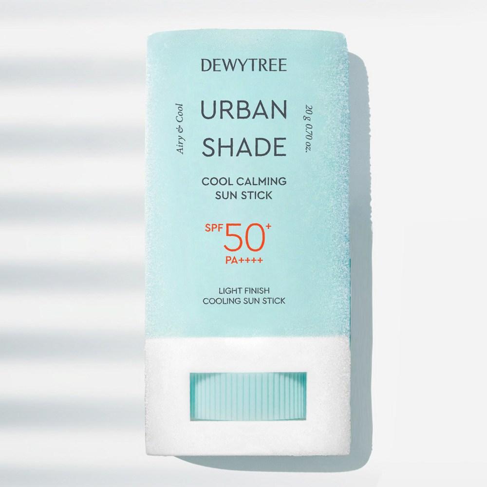 DEWYTREE Солнцезащитный стик Urban Shade Cool Calming SPF50+ PA++++, 20 г, 6 шт.