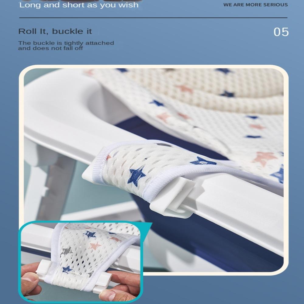 Adjustable Newborn Baby Bath Cushion Foldable Shower Cradle Bed Seat Children Bathtub