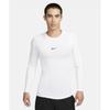 Pro Dry Fit Tight Long Sleeve Fitness Top M White Black Fb7920 100