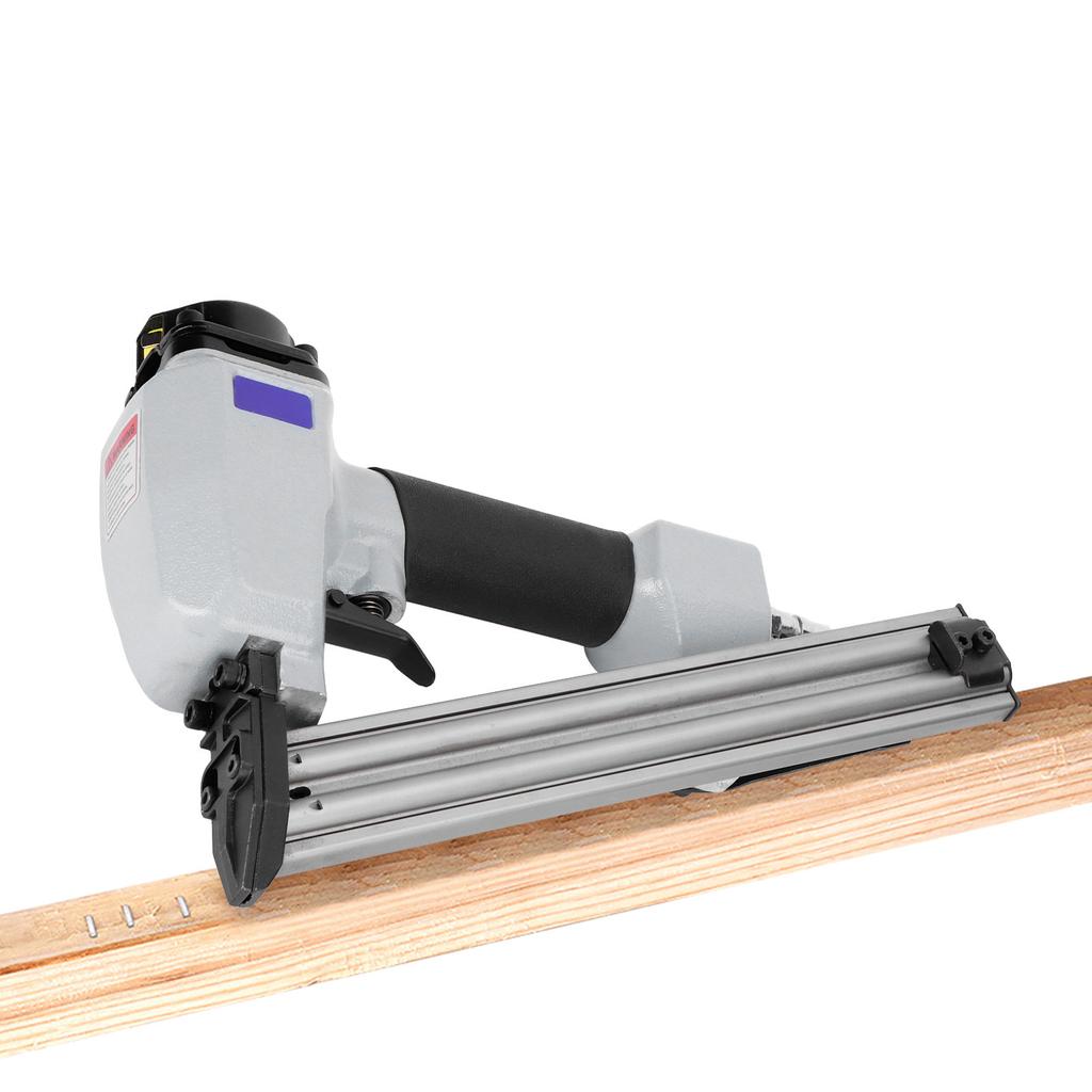 Pneumatic Nail Gun Heavy Duty Nailer Stapler Seamless Woodworking Industrial Tools for F Nails