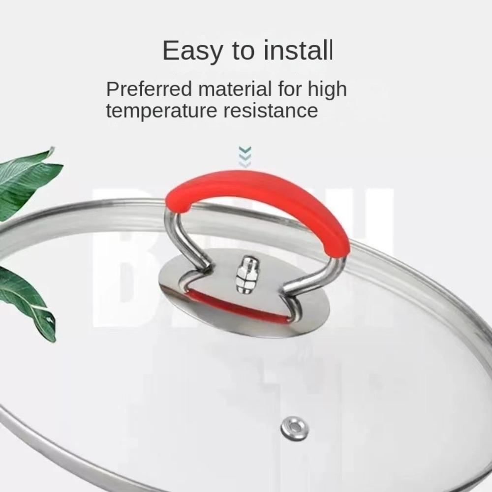 2 шт. ручка для кастрюли из нержавеющей стали, противоожоговая крышка для кастрюли, ручка для кухни, аксессуары