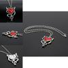 Modern Heart Pendant Necklace With Alloy Material For Allgender Fashion And Parties