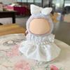 Handmade Fabric Princess Style Lantern Sleeve Solid Color Rhinestone Doll Costume Lolita Doll Dress Fashion Style 4 Styles