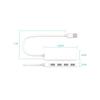 USB Док-станция 4-портовый USB 2.0 USB Адаптер Портативный Для Macbook USB Многопортовый Хаб Компьютерные Аксессуары