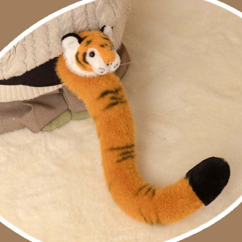 Lovely Tiger Tail Costume Accessory Charming Design Animal Tail Prop Birthday Cosplay