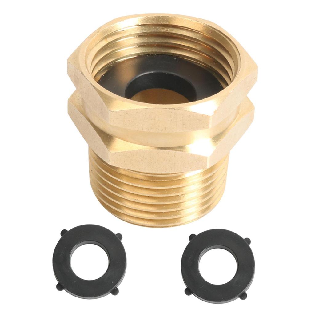 Адаптер для садового шланга 3/4" GHT female на 3/4" NPT male, высокопроизводительный сменный аксессуар