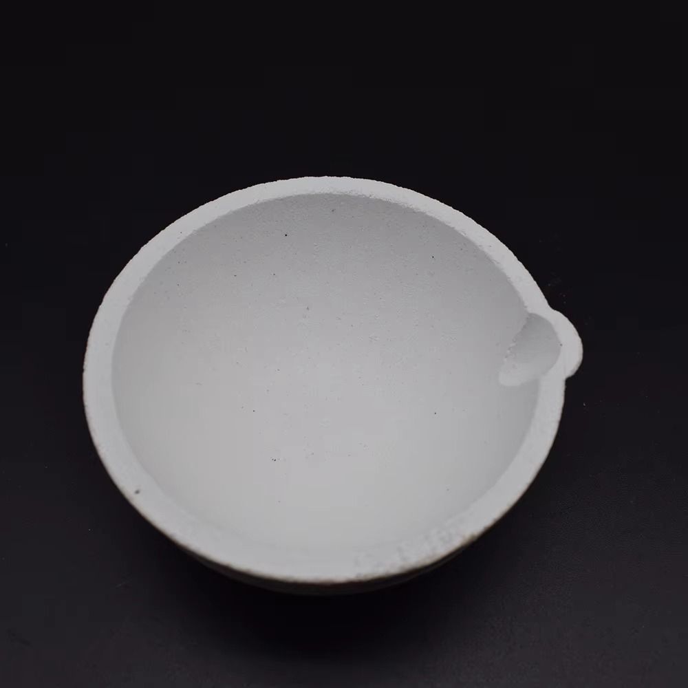 Heat-resistant Melting Bowl Round Jewelry Casting Tools Convenient Furnace Tools  Platinum Refining
