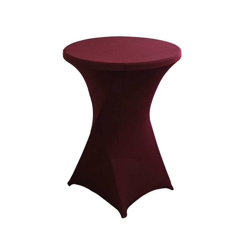 Эластичная круглая скатерть для банкетных или коктейльных столов
