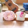 Cute Donut Pendant Plush Toy Doll Small Bag Hanging Decoration Keychain Doll Doll