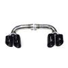 Volkswagen Touareg (04-24) Quad Square Outlet Black Exhaust Tailpipe