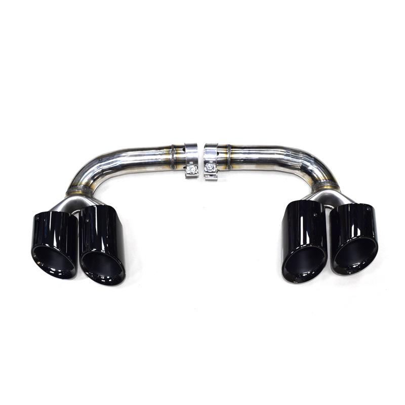 Volkswagen Touareg (04-24) Quad Square Outlet Black Exhaust Tailpipe