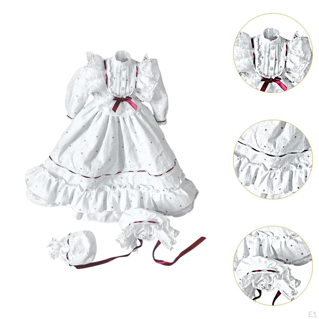 1/3 BJD Кукольное платье, имитационная одежда, кукольная одежда, детская игрушка 24 дюйма в ретро-стиле