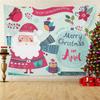 Home Decor Christmas Theme Printed Tapestry Wall Hanging Room Living Room Decor Background Fabric Tapeçaria De Natal