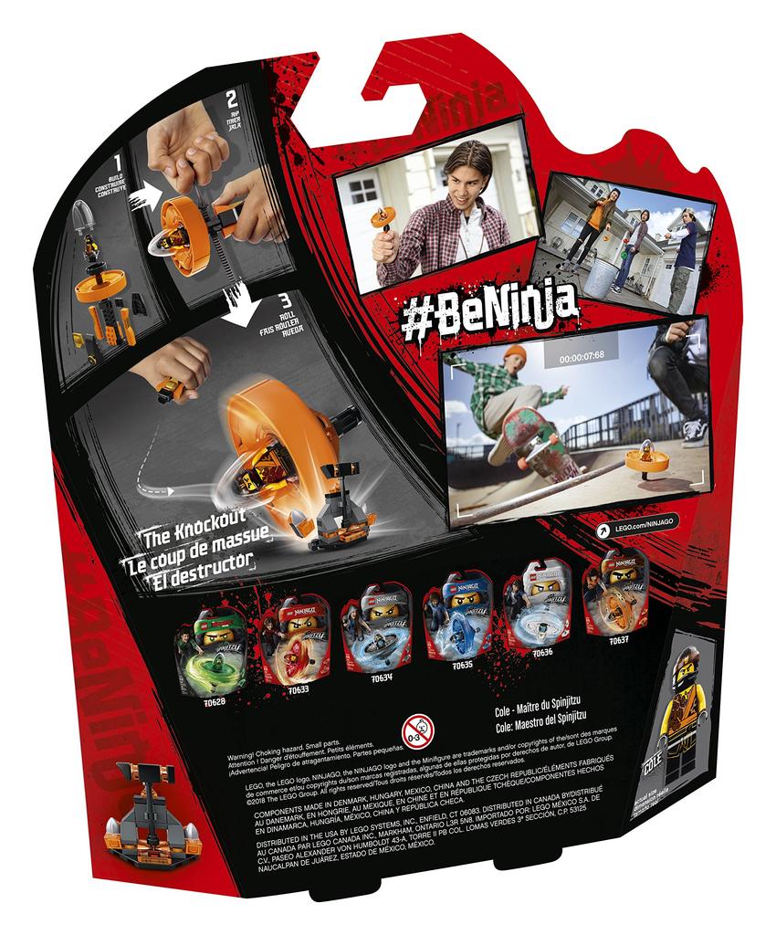 LEGO Ninjago Коул Мастер Кружитцу 70637 Строительный набор (Коул) - (73 шт.)