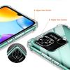 Чехол Redmy 10A 10C Прозрачный с воздушными подушками Ударопрочный Мягкий ТПУ Чехол Для Xiaomi Redmi 10A 10C 12C 10 A C A10 C10 Защитный Funda На Redmi10C