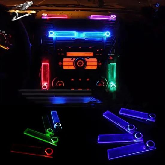 Atmosphere Lamp LED Car Interior Ambient Light Universal Decorative Lamp Atmosphere Floor Accessories
