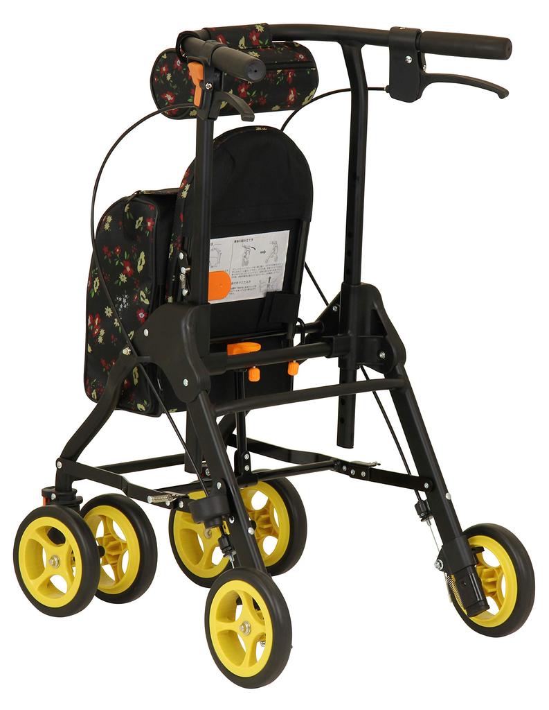 Kowa Seisakusho Silver Car SIMD03 Круглый цветок Черный средний тип