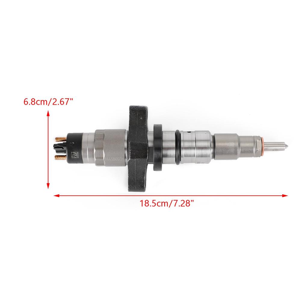 1 ШТ. Топливная форсунка Common Rail 0445120255 подходит для Dodge Ram 2500 2003-2004 Cummins