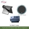 Car Magnetic Wireless Charging Phone Holder For Tesla Model Y Juniper Model 3 Highland 2021-2025 Transparent Base OBD Charger