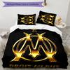 Marseilles 3pcs Bedding Set Duvet Cover Closure Includes 1 Duvet Cover & 2 Pillowcases for All Seasons Bedroom Home Dorm Decor