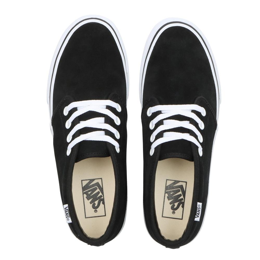 Vans Chukka Black White V49cf Suede Black White