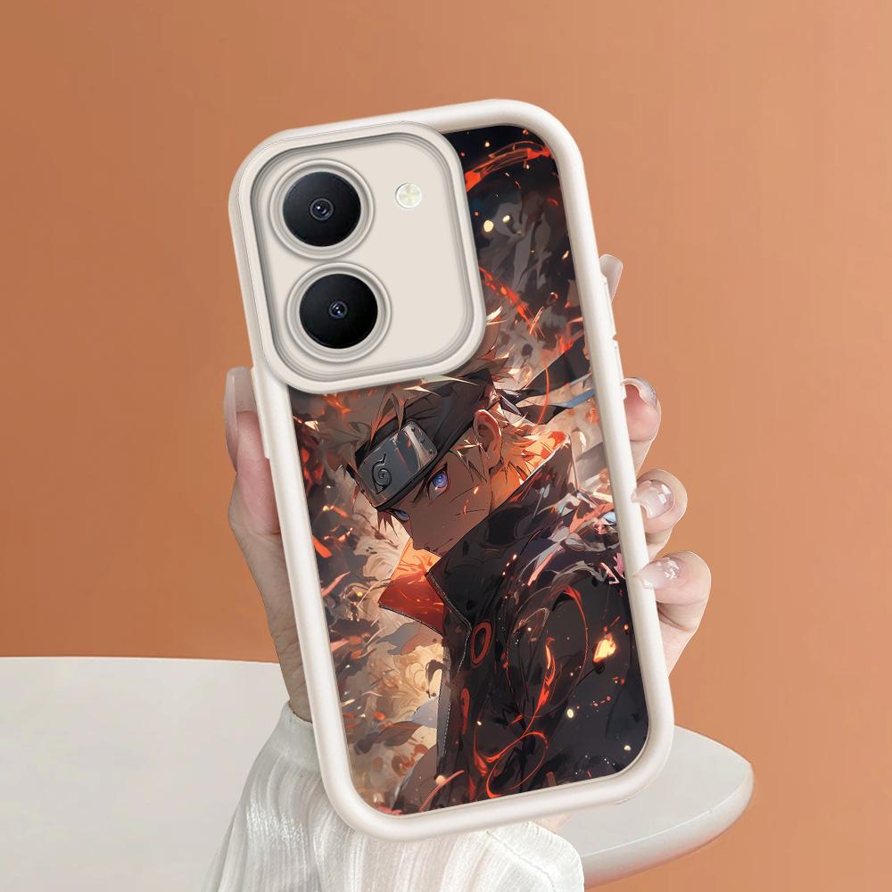 Мягкие силиконовые квадратные лестницы с мультяшным узором, полное покрытие, защита камеры, противоударный чехол для iPhone Infinix Tecno Vivo