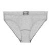 Originals Three Stripes Autumn Winter Lightweight Stretch Soft Feel Triangle Underwear Women Underwear Gray 4A4H66-202