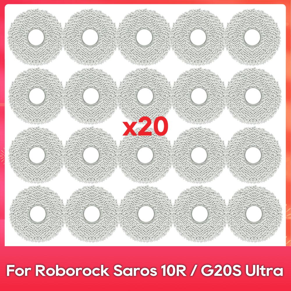 Compatible For ( Roborock Saros 10R / G20S Ultra / S9 MaxV Slim / Qrevo CurvX / Qrevo EdgeT ) Parts Replacement Accessories