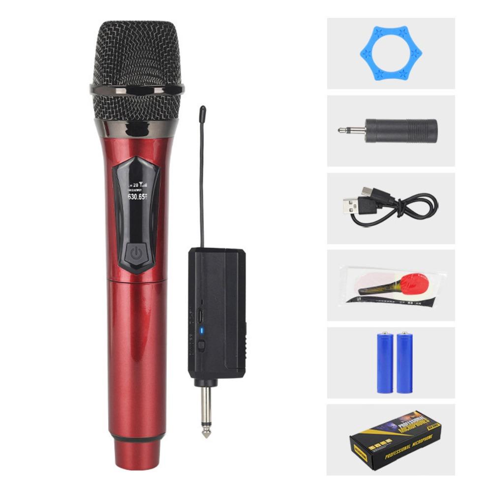 Rechargeable Wireless Microphone High Quality Wireless Receiver Handheld Microphone Meeting Use