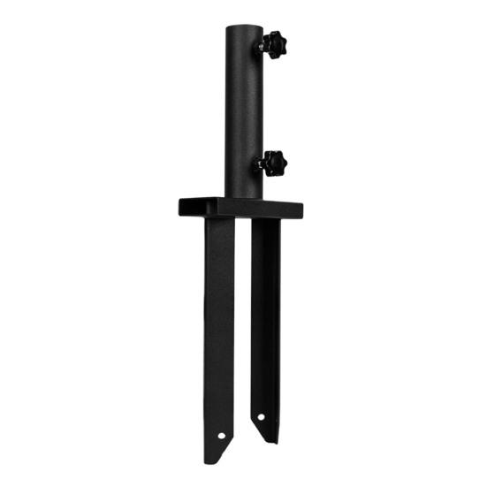 Сверхпрочный держатель для флагштока, металлический штырь для флага, наземный, регулируемое основание для флага, универсальные осветительные колышки, стойка для улицы, устойчивая к ржавчине