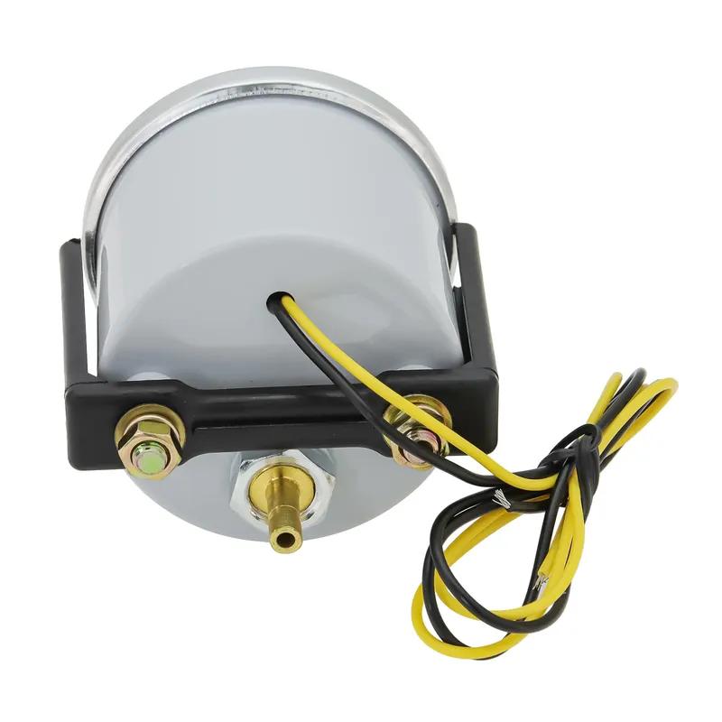 3.0 BAR Universal Smoke Len Turbo Boost Mechanical Car Wthie LED Gauge -1~0~3Bar Turbo Boost Meter 12V