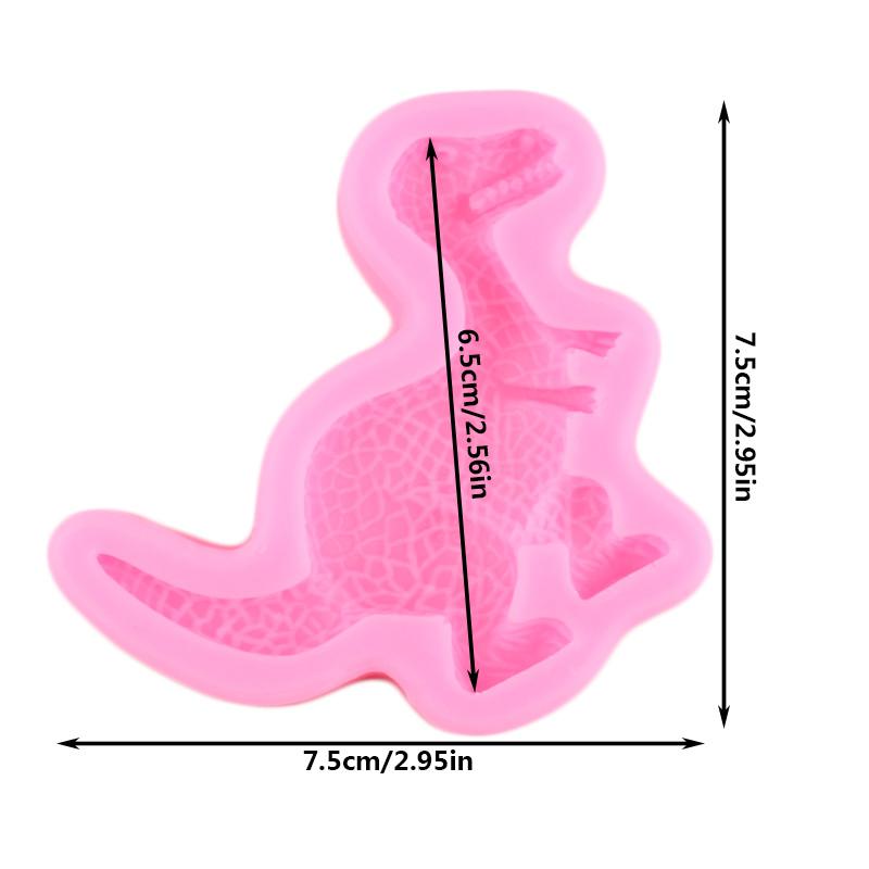 Динозавры силиконовые формы из смолы DIY торт Кондитерские формы для помадки конфеты шоколадная клейкая паста украшения формы кухонные инструменты для выпечки