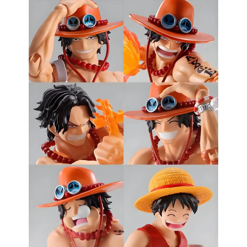 Новая SHF S.H.Figuarts ПОРТГАС.Д.ЭЙС Огненный Кулак Фигурка Готовая Модель Аниме Игрушка-фигурка Подарки для детей НАБОР СОЛДАТА