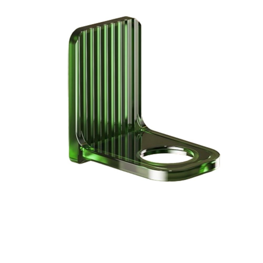 Adjustable Shampoo Bottle Holder Non-rust Hand Soap Wall Hanger Shower Gel Bottle Rack  Bathroom