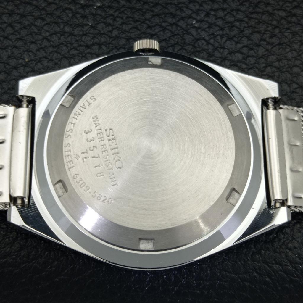ВОССТАНОВЛЕННЫЕ ВИНТАЖНЫЕ МУЖСКИЕ ЧАСЫ SEIKO 5 AUTOMATIC JAPAN С ЗЕЛЕНЫМ ЦИФЕРБЛАТОМ a434687-2