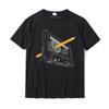 Vintage Rewind Funny 80s 90s Cassette Pencil Gift Unisex Unisex T-Shirt Fashionable Tshirts Popular Cotton Unisexs Tops Shirts Printing